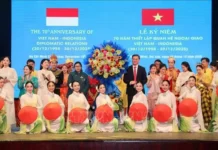HCM City berkomitmen untuk memajukan hubungan Vietnam-Indonesia