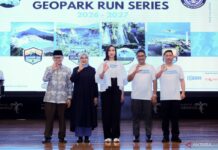 Indonesia menggenjot wisata olahraga melalui Geopark Run Series 2026-2027