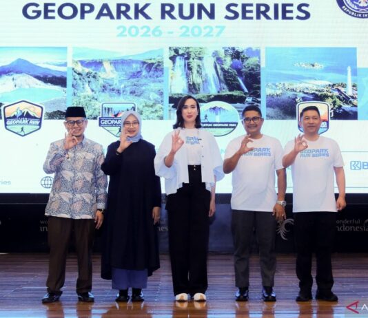 Indonesia menggenjot wisata olahraga melalui Geopark Run Series 2026-2027